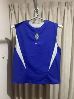 NIKE ナイキ サッカー ブラジル代表 ノースリーブシャツ プラクティスシャツ
