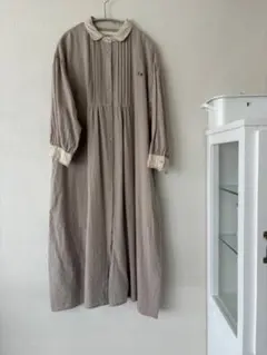 サマンサモスモス SamansaMos2 35th SA 刺繍ワンピース キナリ