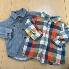 baby gap シャツ2枚セット