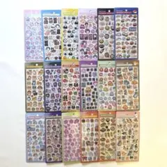 【新品】 ボンボンドロップシール 和柄 正規品 まとめ売り 18種セット