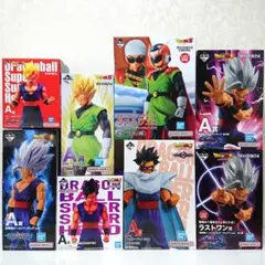 ドラゴンボール 一番くじ グレートサイヤマン 孫悟飯 フィギュア 未開封 8点のサムネイル