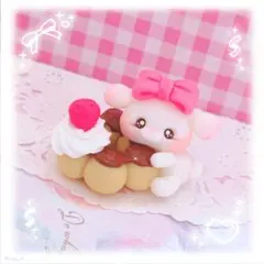 ドーナツ×ロップイヤーchan.( *•⩊• *)♥