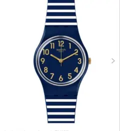 swatch スウォッチ 腕時計 青ストライプのサムネイル