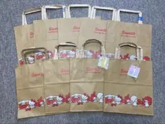 小分けプレゼントに♫可愛い♡サンリオ☆ショップ袋セット Sサイズ9枚