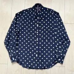 一休【1743】Ralph Laurenパープルレーベル千鳥柄シャツ最高級 1743】Ralph Laurenパープルレーベル千鳥柄シャツ最高級イタリア製