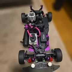すぐ遊べる 1/10 タミヤ ロックタイト R32 スカイライン ハコスカ付き