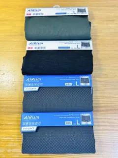 ユニクロ AIRismエアリズム ボクサーブリーフ L 4枚 ボクサーパンツ