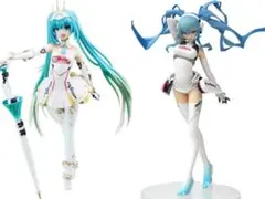 sqフィギュア　初音ミク　レーシングミク　 2体セット　2015 2014