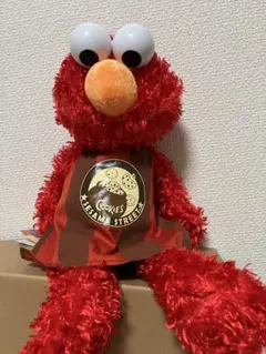 セサミストリート　エルモ　 2007 ぬいぐるみ カフェエプロン レトロ