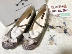 leacreative ピンクゴールド フォーマルシューズ 23.5cm