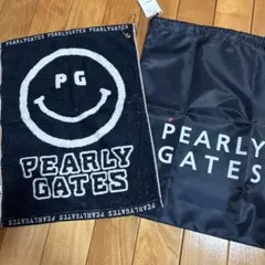 PEARLY GATES タオル 巾着袋セット 新品のサムネイル
