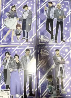 クリアファイル　２枚 劇場版『名探偵コナン 隻眼の残像（フラッシュバック）』