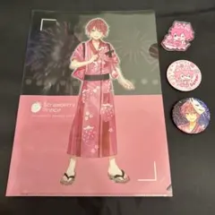 Strawberry Prince クリアファイルとバッジセット