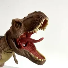 美品！マテル ジェラシックワールド T-レックス ビックサイズ 恐竜フィギュアのサムネイル