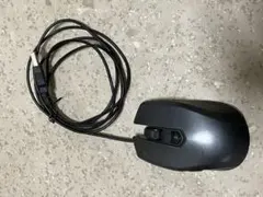 エルゴノミック 有線マウス 黒