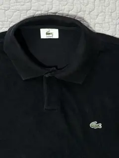 LACOSTE L1212 黒 ポロシャツ FR4 ボーイズマーケット - メルカリ