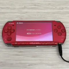 動作確認済⭐️ PSP3000 本体 　SONY ゲーム機　ラディアントレッド