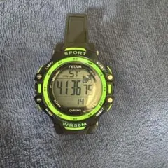 美品 メンズ デジタル腕時計 sport wr50m