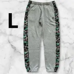 Reebok パンツ スウェットパンツ グレー　迷彩　L 　ボトムス