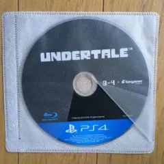 UNDERTALE PS4 Blu-rayディスク のみ アンダーテール