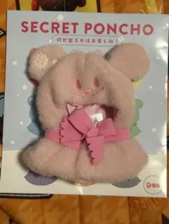 ☆最終値下げ☆ディズニーストア シークレットポンチョ ピンク