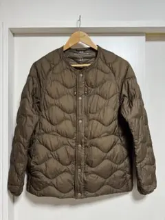White Mountaineering ユニクロ ダウンジャケット ブラウン茶