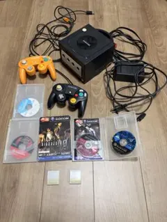 任天堂GAMECUBE 本体 コントローラー、メモリーカード2個、ソフト付き