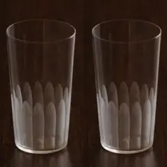 東京復刻ガラス BRUNCH 蒲鉾 5オンス　タンブラー ２点