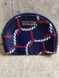 TOMMY HILFIGER ポーチ ネイビー ロープ柄のサムネイル