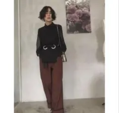 Ameri EMBROIDERY APRON BLOUSE - メルカリ