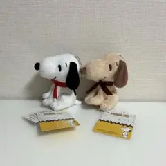 PEANUTS スヌーピー リボンマスコット 2点セット