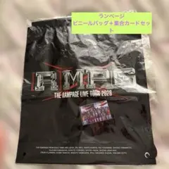 The rampage ビニールバッグ＋カードセット