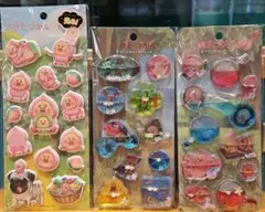 こびとづかん　キラリンウォーターシール　&　もっちもちシール　②