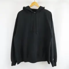 Champion ロゴ 刺繍 オーバーサイズ スウェット パーカー 古着 XL