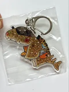 竹島水族館 ガチャ タイワンコロザメ×サメガレイ アクリルキーホルダーのサムネイル