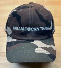 迷彩柄 DREAM F@CKN TEAM キャップ