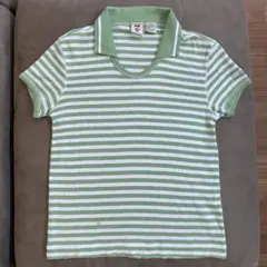 USA製 levi's リーバイス ボーダー 襟付きTシャツのサムネイル