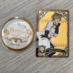 ツイステ　ラギー　缶バッジとカード