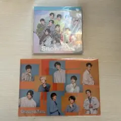 Snow Man メモセット　ミニクリアファイル