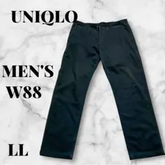 UNIQLO メンズ チノパン W88 LL size ブラック