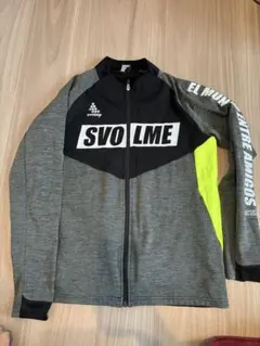 SVOLME ジップアップジャケット グレー/ブラック/イエロー