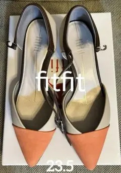 H*a様 fitfitセパレートポインテッド 23.5㎝ 3E 5.5㎝ パンプのサムネイル