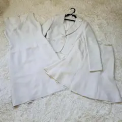 White Joola セットアップ ジャケット×ワンピース×スカート 9AR