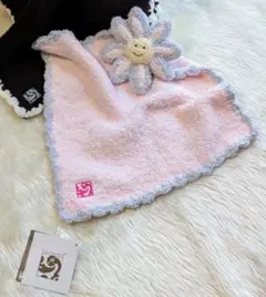 kashwere　カシウエア　ブランケット　ハンドタオル　花　ピンク