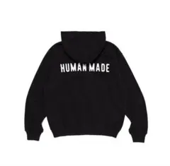 HUMAN MADE ジップアップパーカー ブラック