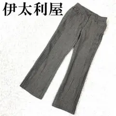 伊太利屋 イタリヤ カジュアルパンツ グレーチェック 5 B2257