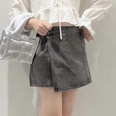 新品未使用 GU デニムラップスコート