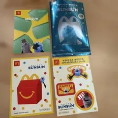 マクドナルド パペットスンスン シールセット