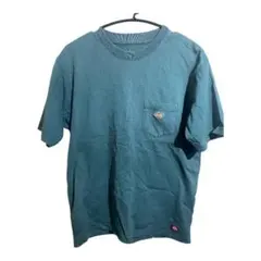 Dickiesグリーン Tシャツ ポケット付き