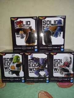 開封品SOLID EDGE WORKSギニュー特戦隊 フィギュアセット